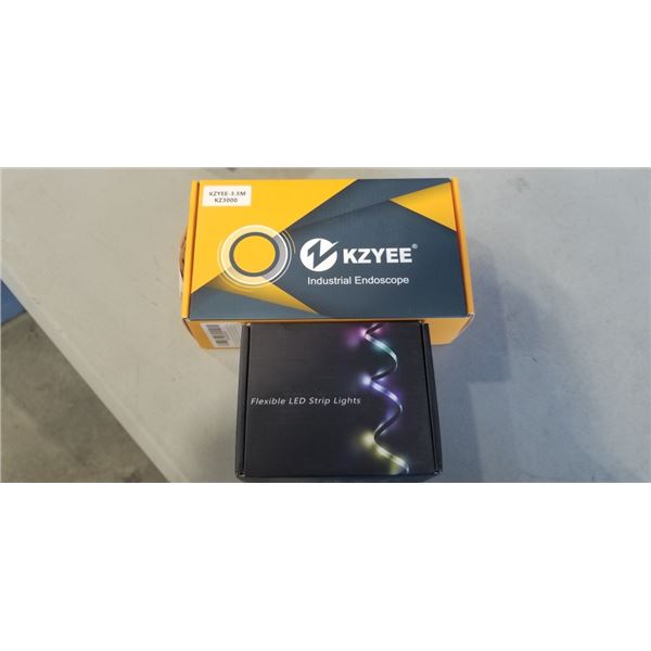 AS NEW INDUSTRIAL ENDOSCOPE AND NEW FLEXIBLE LED LIGHT STRIP