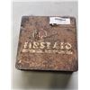 Image 1 : VINTAGE METAL FIRST AID KIT