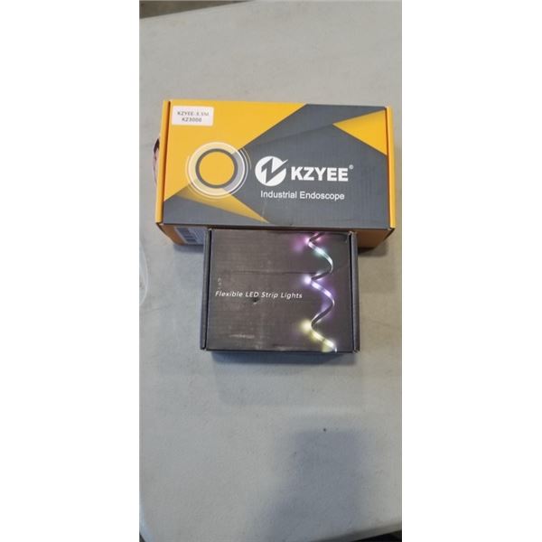 AS NEW INDUSTRIAL ENDOSCOPE AND NEW FLEXIBLE LED LIGHT STRIP
