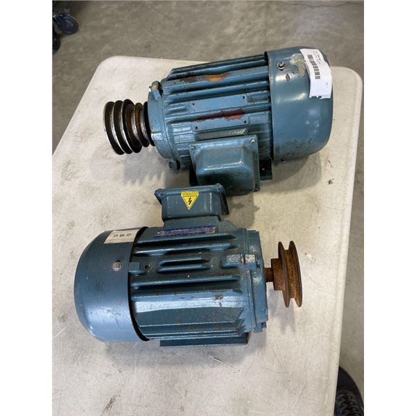 2 ELECTRIC MOTORS
