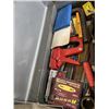 Image 2 : VINTAGE MACHINIST TOOL BOX W/ CONTENTS