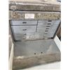 Image 3 : VINTAGE MACHINIST TOOL BOX W/ CONTENTS