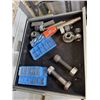 Image 6 : VINTAGE MACHINIST TOOL BOX W/ CONTENTS