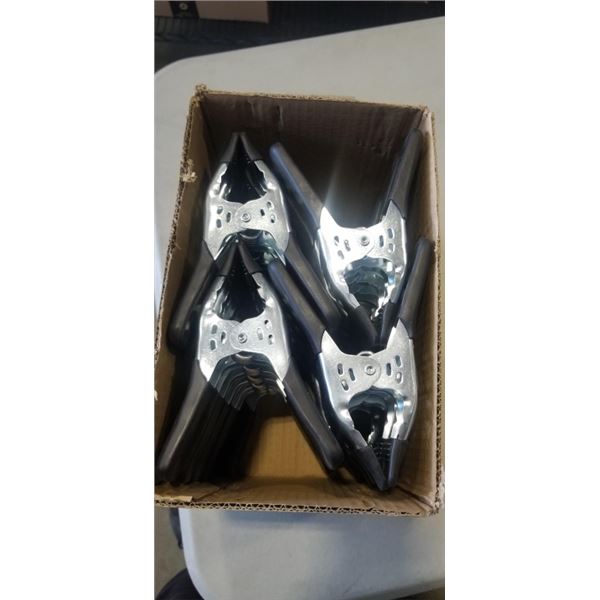NEW BOX OF 24 CLAMPS 6 INCH 2.5 INCH MOUTH OPENING