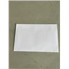Image 2 : NEW BOX OF WHITE WOVE ENVELOPES 6"x9, #24, 500 TOTAL