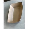 Image 2 : CASE OF POLY COATED FOOD TRAYS , QTY 500