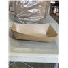 Image 3 : CASE OF POLY COATED FOOD TRAYS , QTY 500