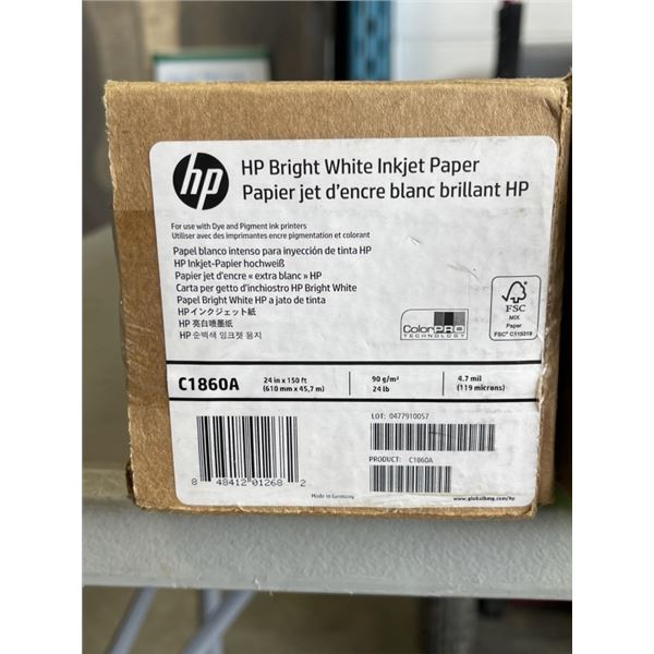 2 NEW BOXES HP WIDE FORMAT INKJET PRINTING PAPER