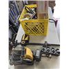Image 1 : 2 BOXES OF MISC TOOLS, GARDEN SPRINKLERS, ETC