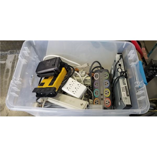 TOTE OF HEAVY DUTY POWER BARS AND EXTENSIONS
