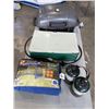 Image 1 : PROPANE CAMP BBQ AND PROPANE COLEMAN STOVE