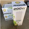 Image 1 : THREE NEW SUNBLASTER HORTICULTURAL 200 W CFL 6400K GROW BULBS RETAIL $200