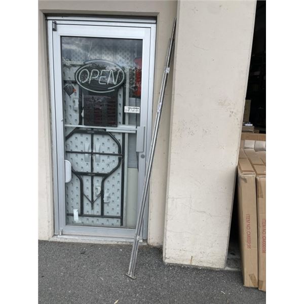 ALUMINUM ANGLE AND STEEL ROD