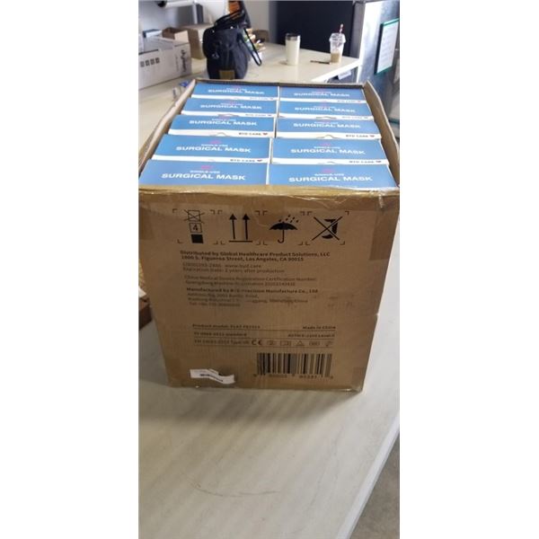 CASE OF 2000 BYD SIGLE USE SURGICAL MASKS