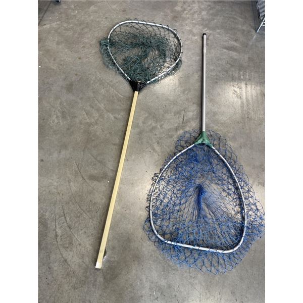 2 LARGE FISHIN NETS
