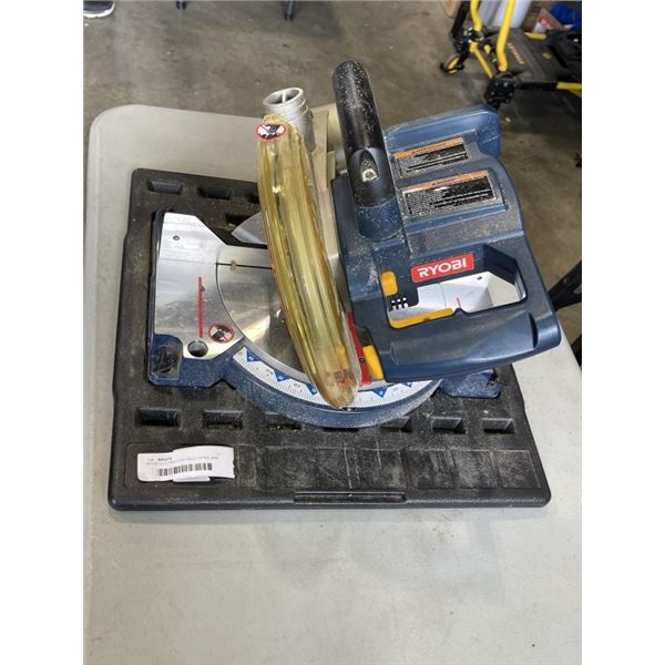 RYOBI ELECTRIC PORTABLED MITER SAW