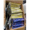 Image 2 : 3 BOXES OF NEW OLD STOP - PAINT ROLLERS, READING LIGHTS, MEASURING TAPE, ETC