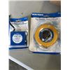 Image 5 : 3 BOXES OF NEW OLD STOP - PAINT ROLLERS, READING LIGHTS, MEASURING TAPE, ETC