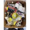 Image 7 : 3 BOXES OF NEW OLD STOP - PAINT ROLLERS, READING LIGHTS, MEASURING TAPE, ETC