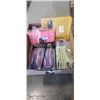 Image 1 : ASSORTED NEW NEOPRENE SUNGLASS RETAINERS, ANKLE STRAPS, SLEEPING BAG STRUFF SACK AND 2 NEW SETS OF P