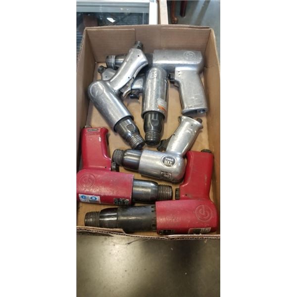 TRAY OF ASSORTED AIR TOOLS
