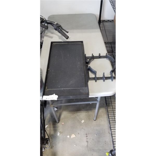 CAST IRON GRILL TOP AND BURNER TOP