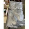 Image 4 : MISC VEHICLE PARTS INCLUDING GREASE GUN, TRAILER CONNECTION, AIR LINE, AND A TARP