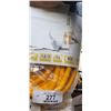 Image 2 : AS NEW YELLOW 50FT TRIPLE PLUG LIFE SUPPLY LIGHTED INDOOR OUTDOOR HEAVY DUTY EXTENSION CORD, 12AWG