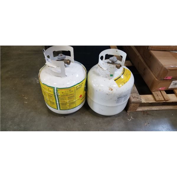 2 PROPANE  TANKS, 2020 AND 2025 EXHANGE A TANK