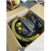 Image 3 : DEWALT 10 GALLON STAINLESS SHOP VAC, WORKING WITH ACCESSORIES