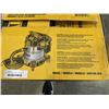 Image 4 : DEWALT 10 GALLON STAINLESS SHOP VAC, WORKING WITH ACCESSORIES