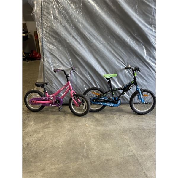 SUPERCYCLE AND GHOST YOUTH BIKES