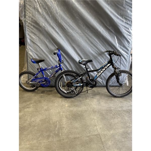 GINAT YOUTH BIKE AND SHIFT N GEARS YOUTH BIKE