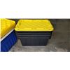 Image 3 : 5 HDX 64L TOUGH TOTES WITH LIDS