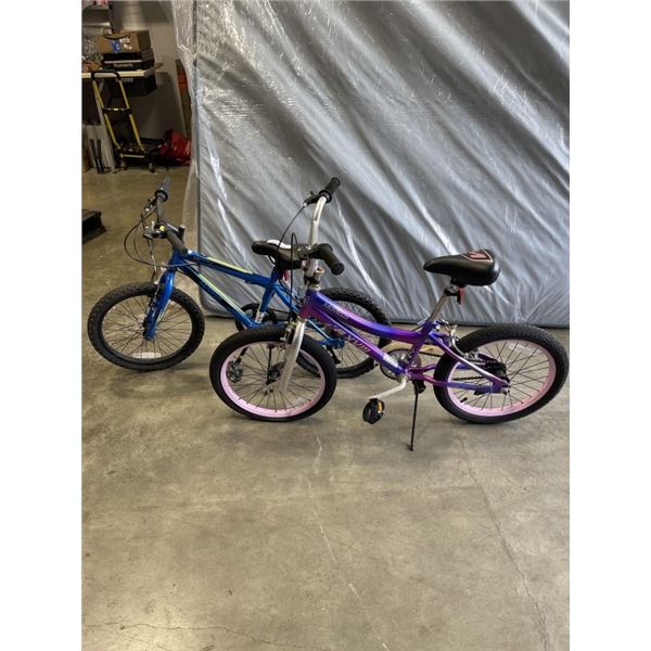 2 MOVELO YOUTH BIKES