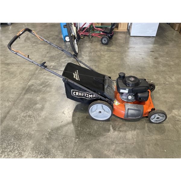 GAS LAWNMOWER WITH HONDA GCV 160 MOTOR, RUNNING