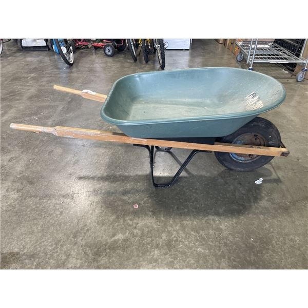 PLASTIC TUB WHEELBARROW
