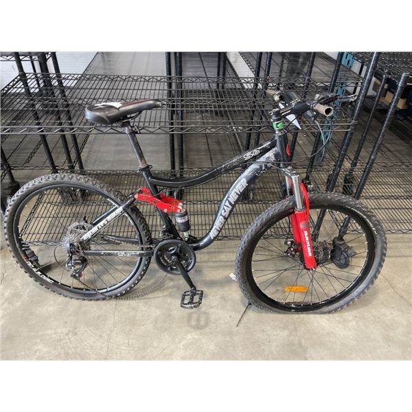 BLACK 'NEVER SAY NEVER' BIKE