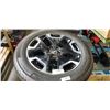 Image 2 : 4 AS NEW MUSTANG MAG WHEELS 5 BOLT W/ MICHELIN TIRES 225 -60 R18, GOOD TREAD