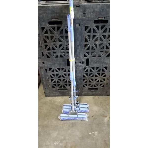 3 NEW COMMERCIAL GRADE BLOE MOPS - RETAIL $120