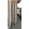 Image 1 : CHECKER PLATE BED RAILS 84 INCHES