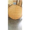 Image 2 : NEW ROUND MAPLE DINING TABLE TOP, 43 INCH DIAMETER