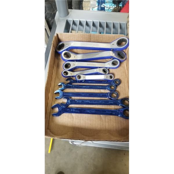 2 AS NEW 5PC WESTWARD RACTHETING WRENCH SETS