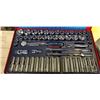 Image 2 : NEW JET 55PC SOCKET SET IN METAL CASE