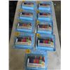 Image 1 : 9 NEW 24 PC BATHTUB CRAYON SETS