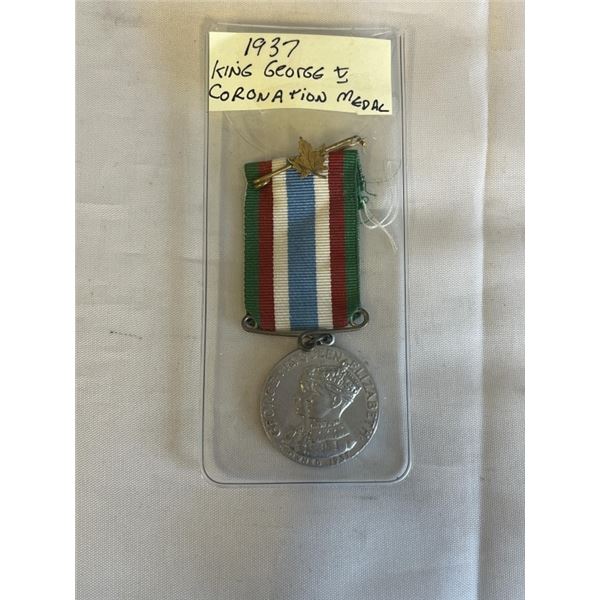 1937 KING GEORGE V CORONATION MEDAL