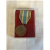 Image 1 : 1956-1957 UN PEACE KEEPING FORCE CAMPAIGN ISRAEL AND EGYPT MEDAL