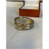 Image 2 : HINGED GOLD PLATED W/ RHINESTONES SNAKE BANGLE BRACELET