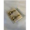Image 2 : PAIR OF RICHELIEU GOLD W/ PEARLS DANGLE EARRINGS 10K GOLD WIRES