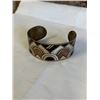 Image 3 : 3 PAIRS OF VINTAGE COPPER EARRINGS AND ONE OPEN CUFF BANGLE